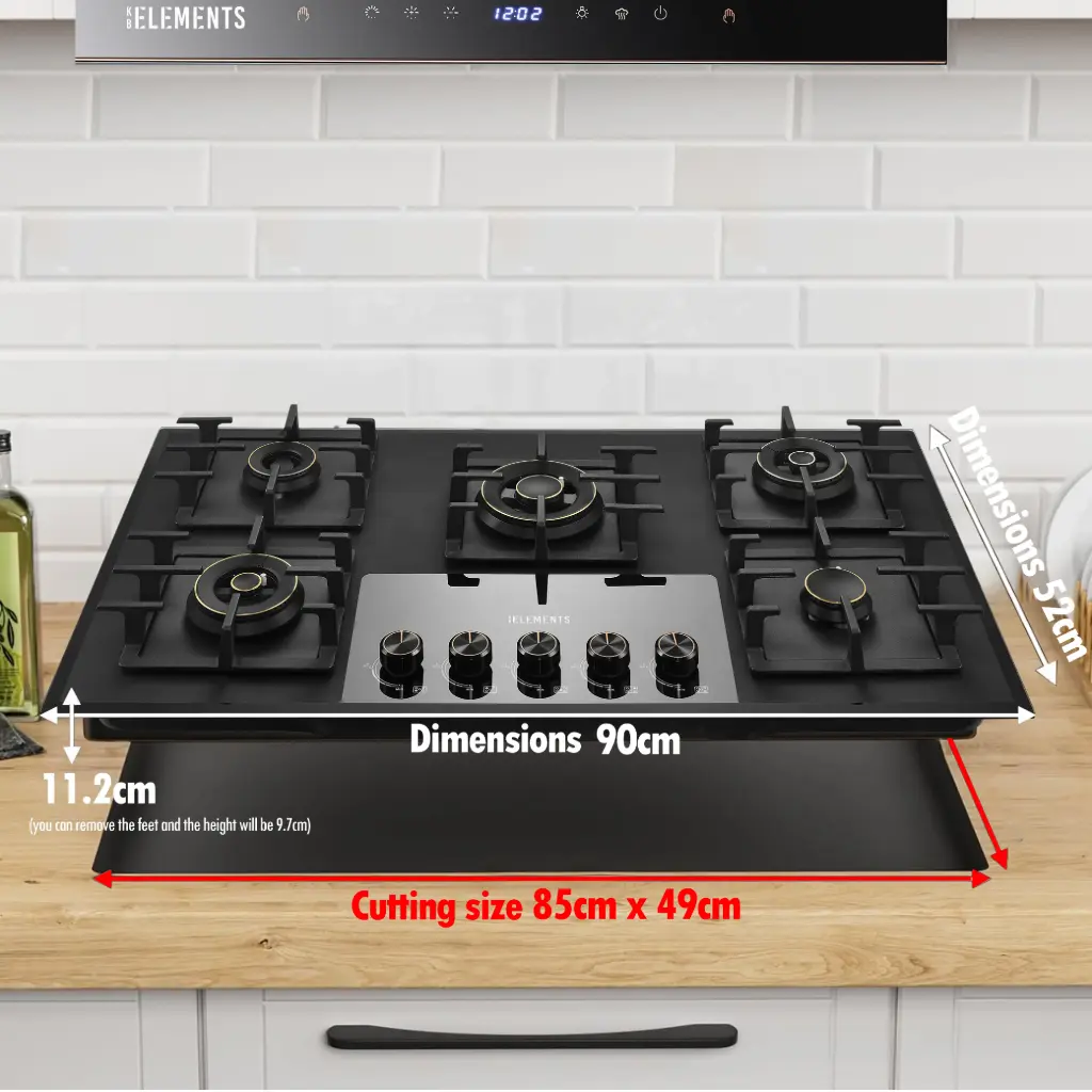 BUILT-IN GAS COOKTOP ( 5 BURNERS ) ELK132GH5