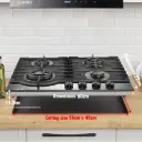BUILT-IN GAS COOKTOP ( 4 GAS BURNERS ) ELK130GH4