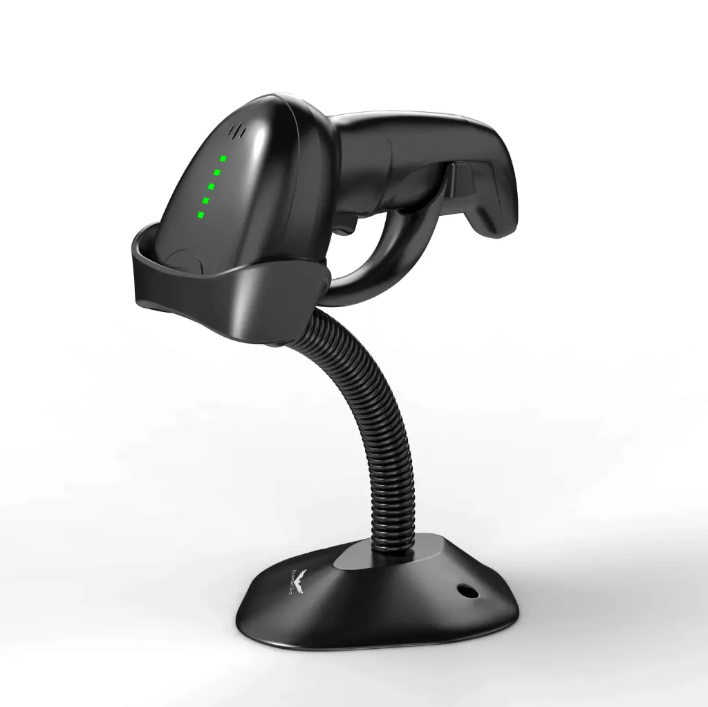 WIRELESS 2.4GHz 2D HANDHELD BARCODE SCANNER -BS104WS