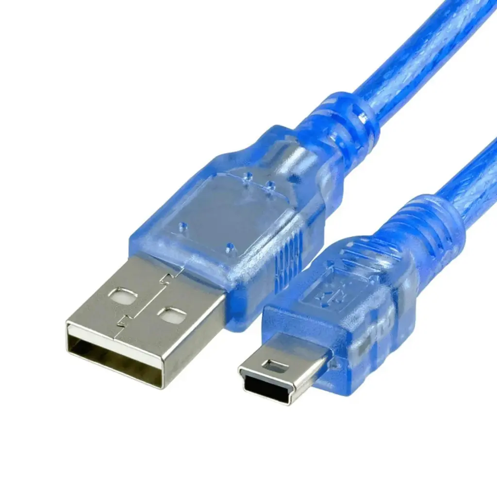USB TO MINI USB 5 PINS CABLE 2.0 / 1.5M