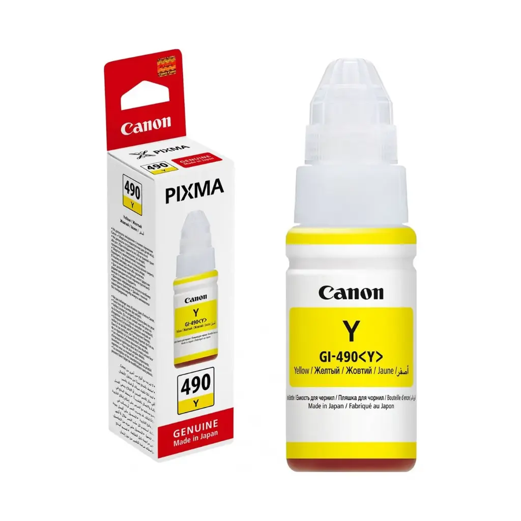 [40044] CANON GI-490 - YELLOW FOR G SERIES