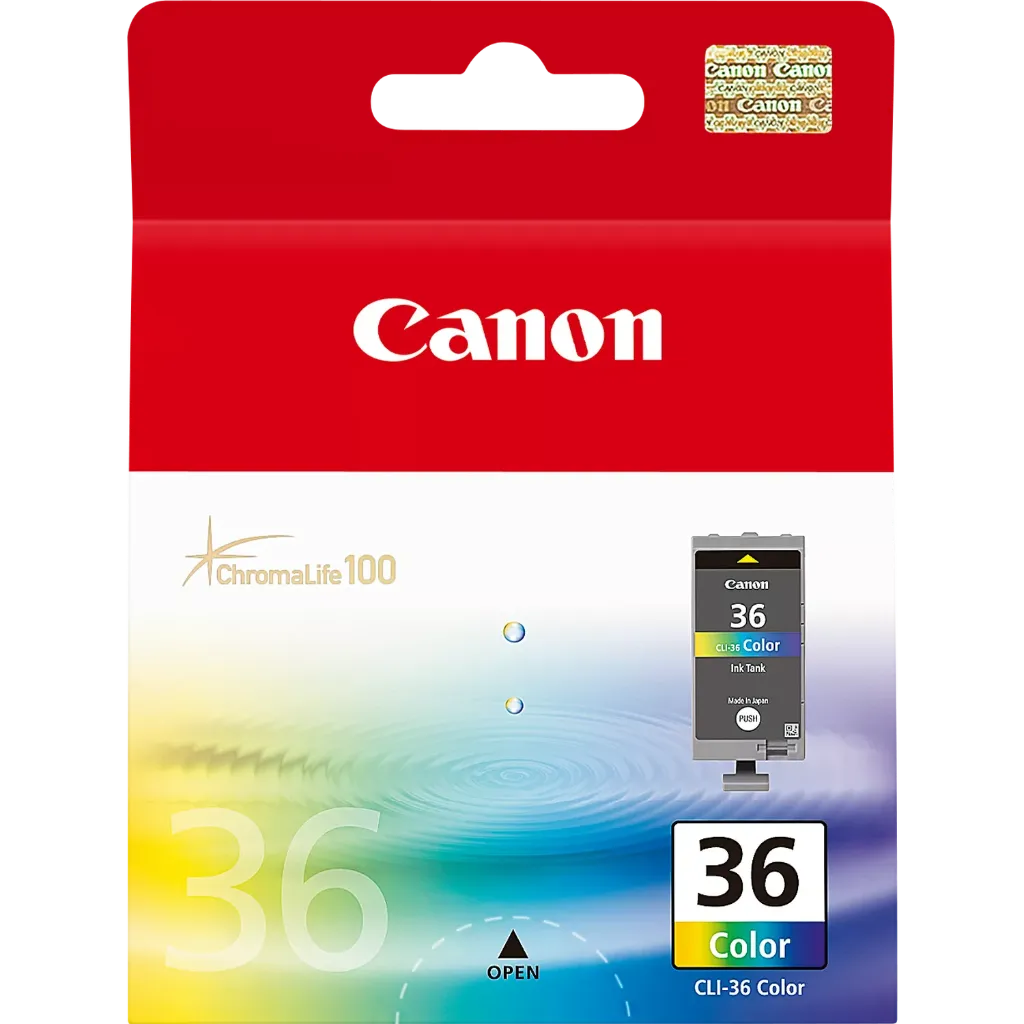 Canon CLI-36 C/M/Y Colour Ink Cartridge