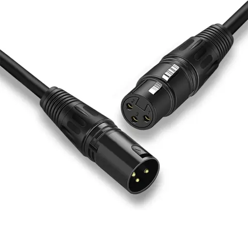 [82500] XLR CANNON MICROPHONE CABLE MALE/FEMALE 3M